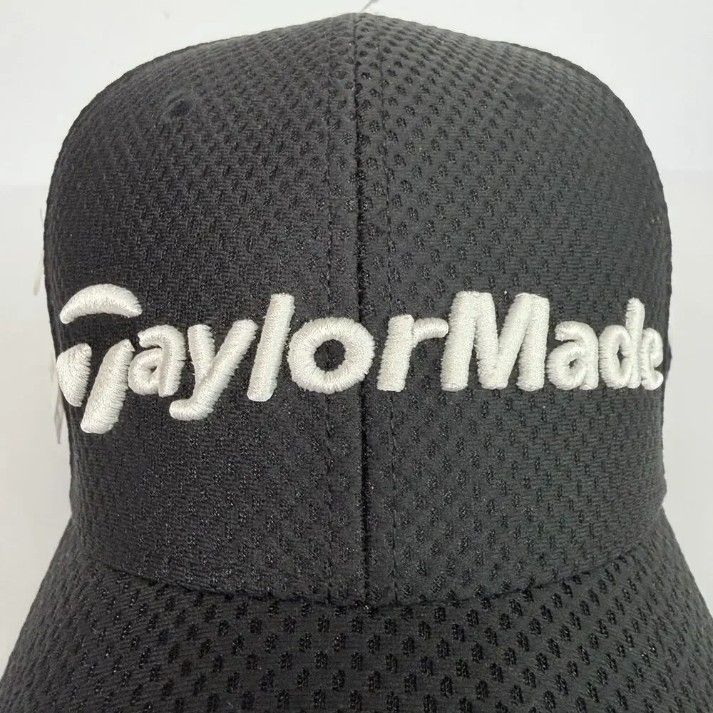 NWT TaylorMade Mens Black Golf M1 PSi A-Flex Stretched Fitted Hat Size L/XL